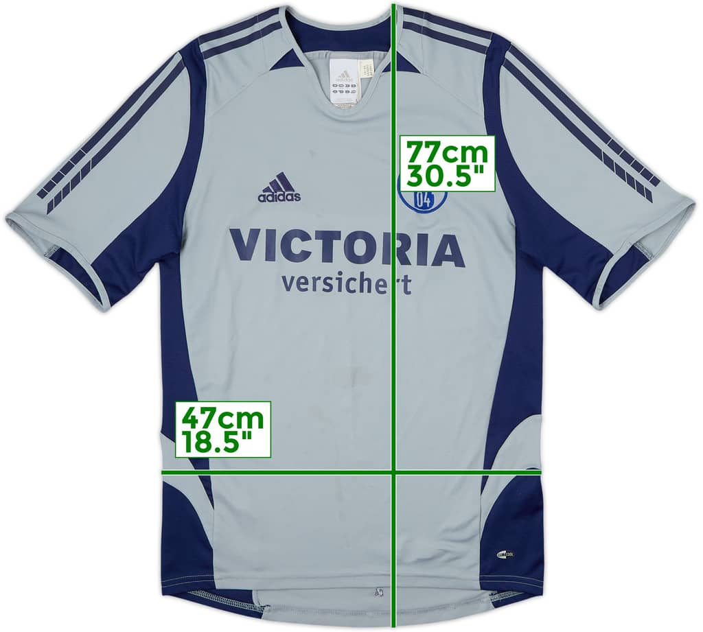 2005-07 Schalke Camiseta Visitante - 8/10 - (S)