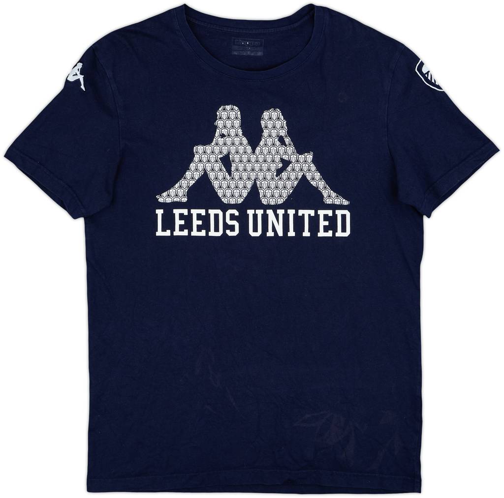 2019-20 Leeds United Kappa Cotton Tee - 7/10 - (XL)