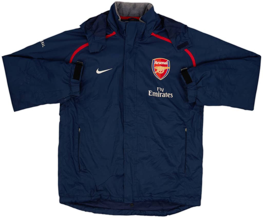2006-07 Arsenal Nike Padded Bench Coat - 7/10 - (S)