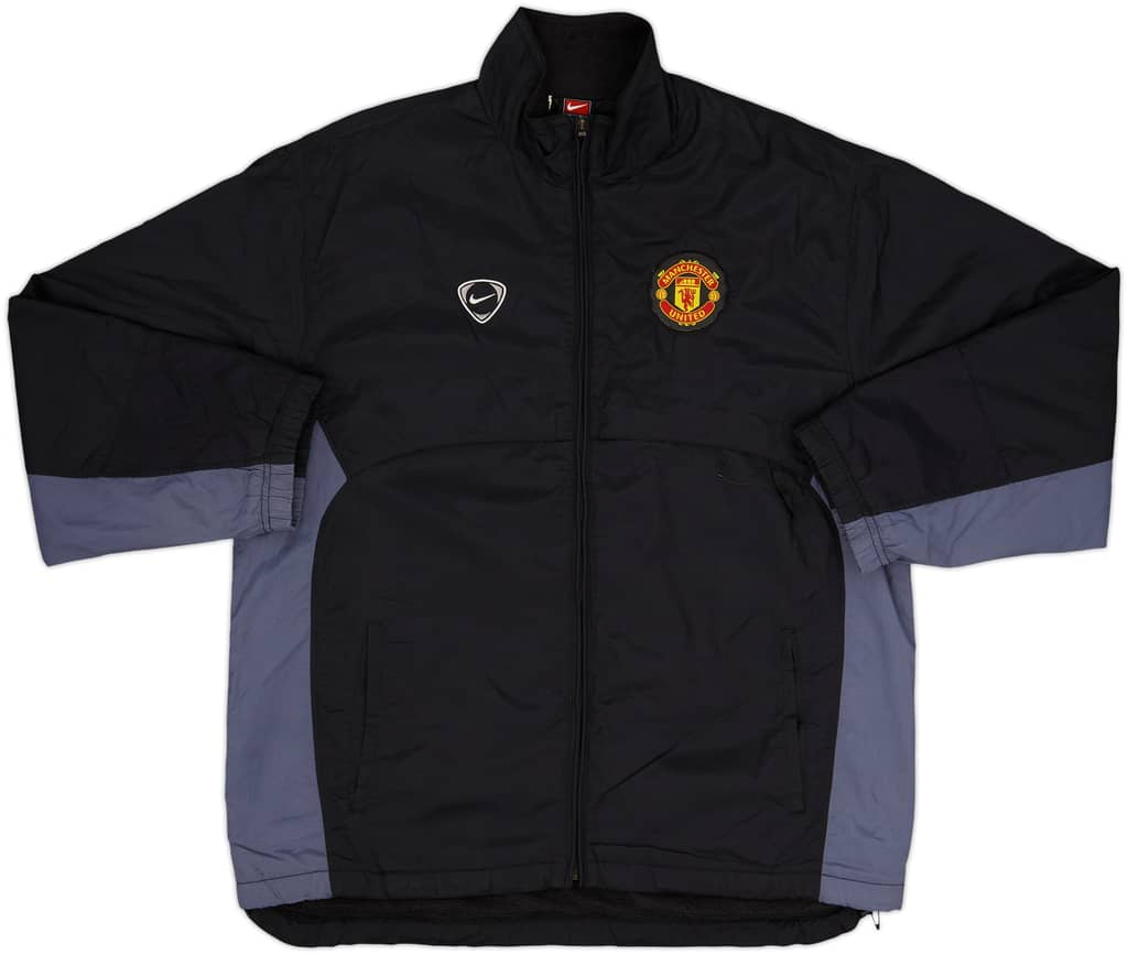 2000-01 Nike Template Padded Bench Coat (Manchester United) - 8/10 - (L)
