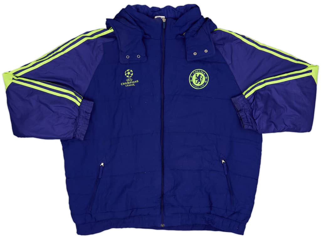 Abrigo de banquillo acolchado adidas CL del Chelsea 2014-15 - 7/10 - (XXL)