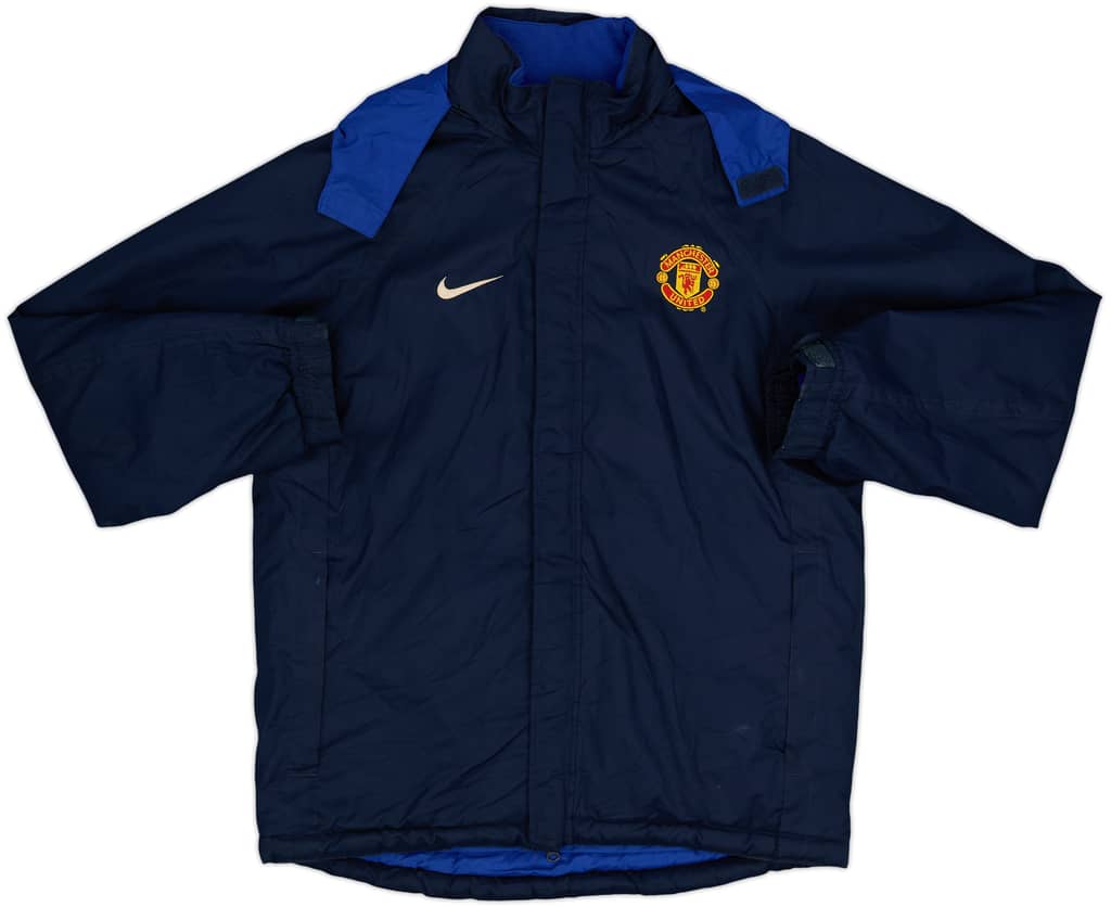 2005-06 Manchester United Nike Abrigo acolchado de banquillo - 8/10 - (S)