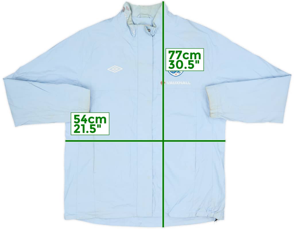 2010-11 England Umbro Track Jacket - 4/10 - (L)