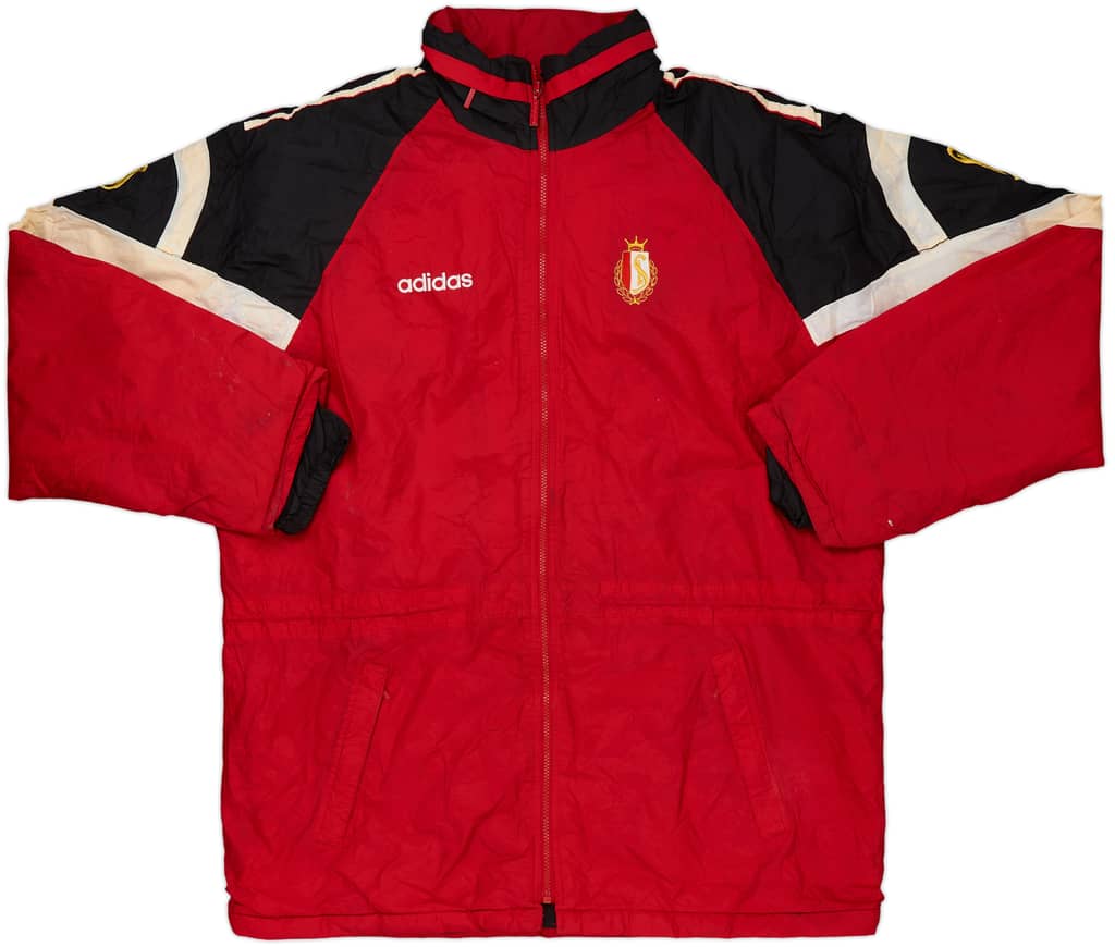 1997-98 Standard Liege adidas Abrigo acolchado de banquillo - 6/10 - (XL)