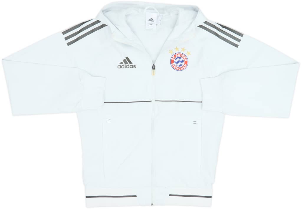 2017-18 Bayern Munich adidas CL Hooded Track Jacket - 9/10 - (S)