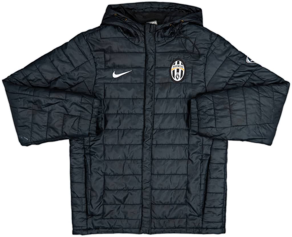 2008-09 Juventus Nike Hooded Rain Jacket - 8/10 - (S)