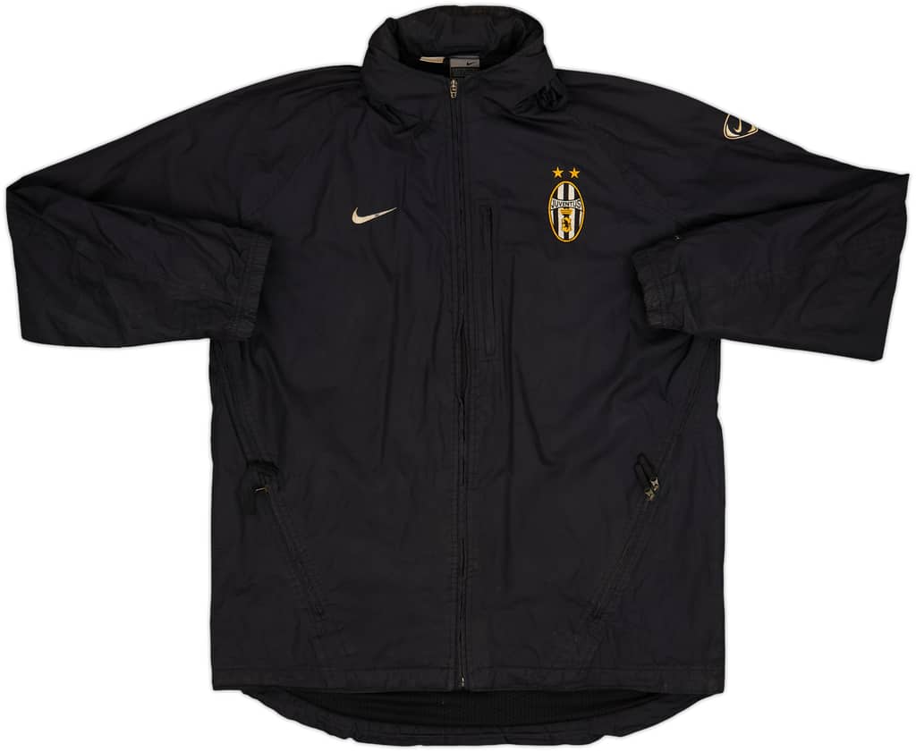 2003-04 Juventus Nike Hooded Rain Jacket - 4/10 - (L)