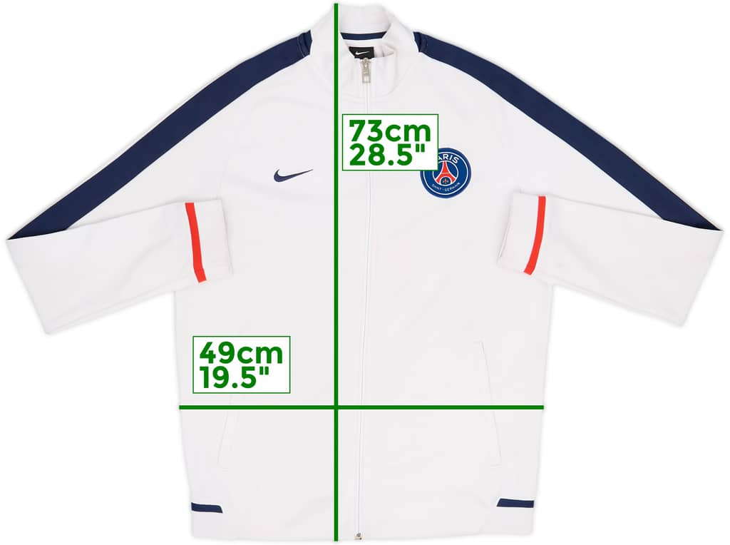 2015-16 Paris Saint-Germain Nike Track Jacket - 6/10 - (M)