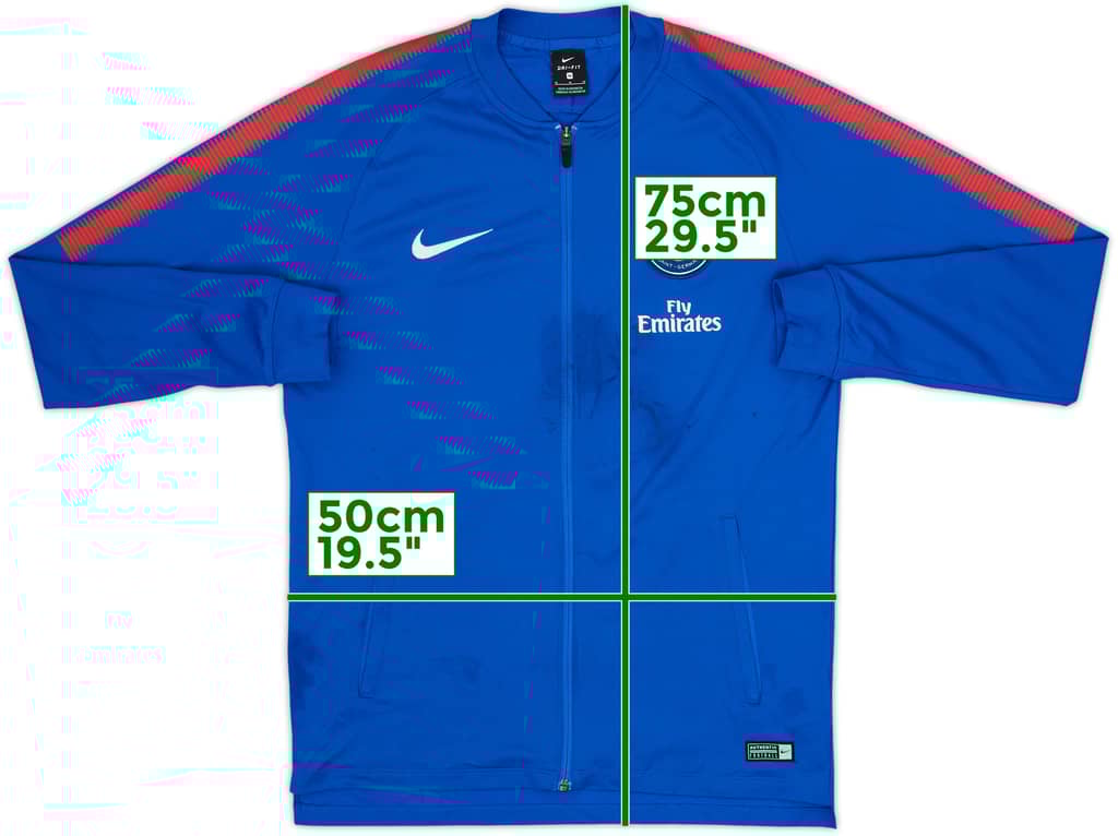 2018-19 Paris Saint-Germain Nike Track Jacket - 5/10 - (M)