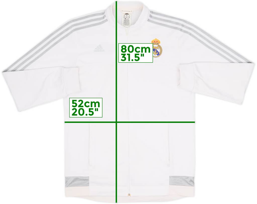 2015-16 Real Madrid adidas Chaqueta de entrenamiento - 9/10 - (M)
