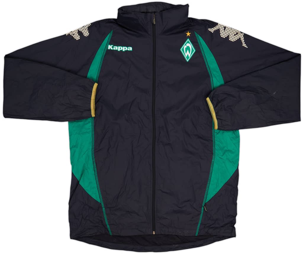 2008-09 Werder Bremen Kappa Hooded Rain Jacket - 7/10 - (XXL)