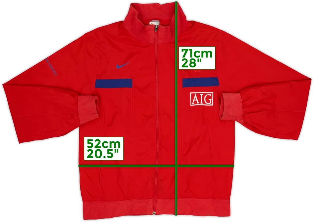 2009-10 Manchester United Nike Track Jacket - 5/10 - (S)