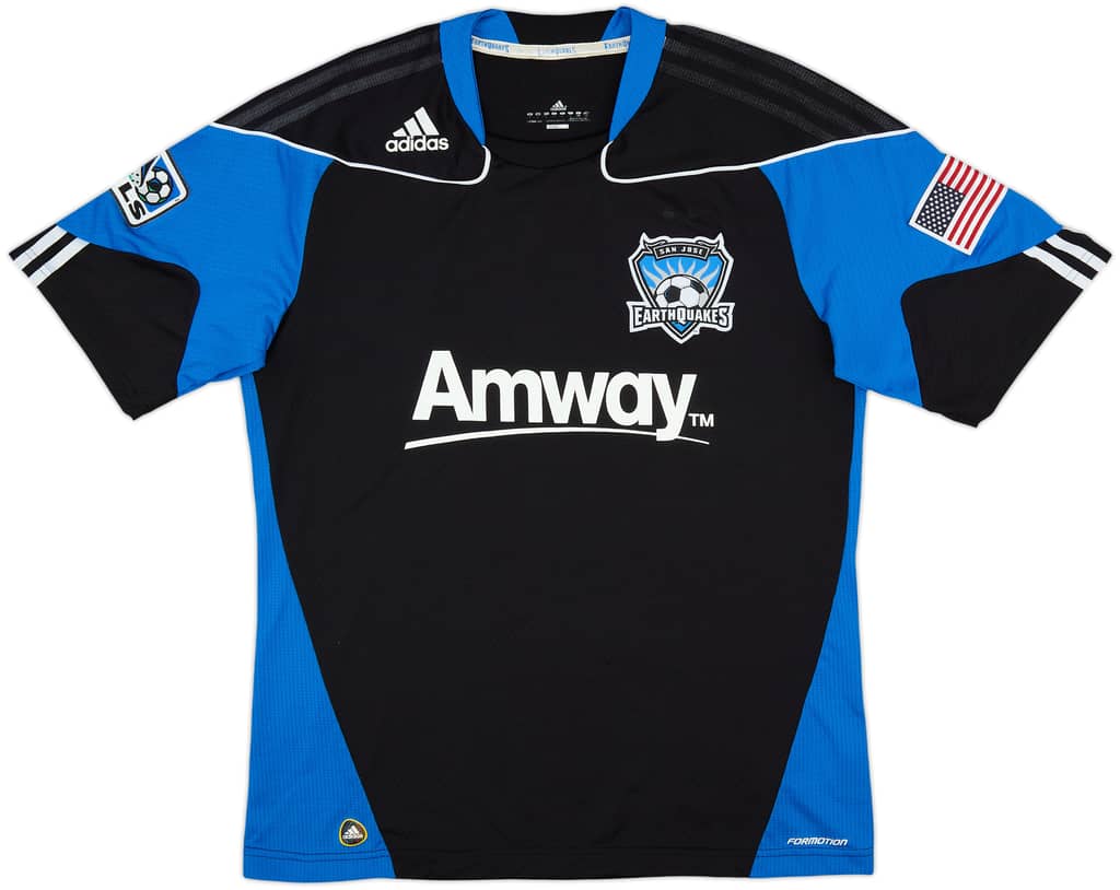 2008-09 San Jose Earthquakes Auténtica Camiseta Local - 4/10 - (L)