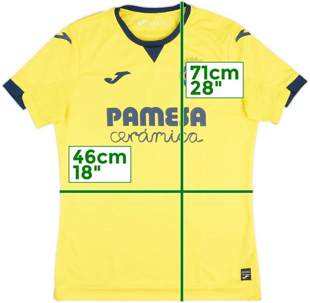 2023-24 Villarreal Home Shirt - 8/10 - (M)