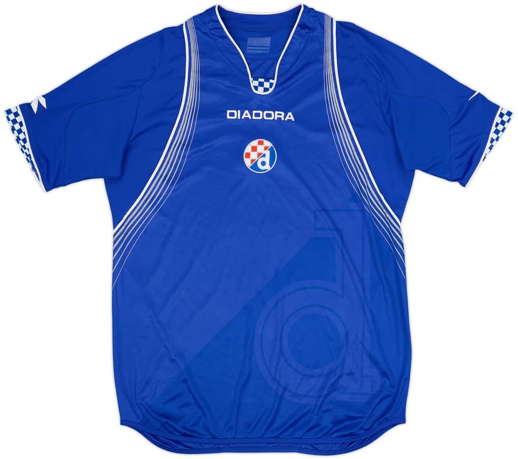 Camiseta de local europea del NK Dinamo Zagreb 2007-08 - 8/10 - (XL)