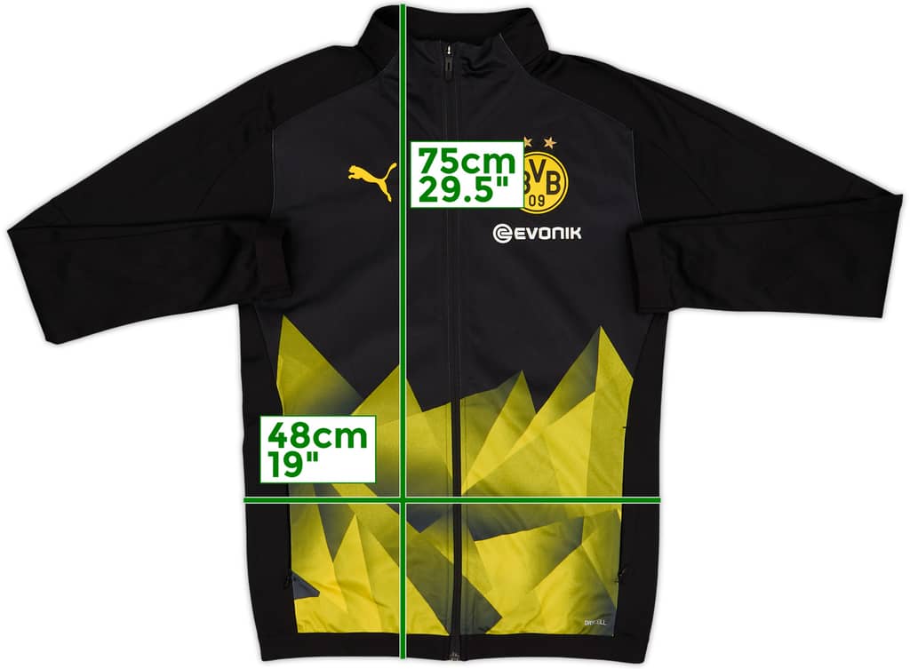 2019-20 Borussia Dortmund Puma Chaqueta de chándal - 8/10 - (S)
