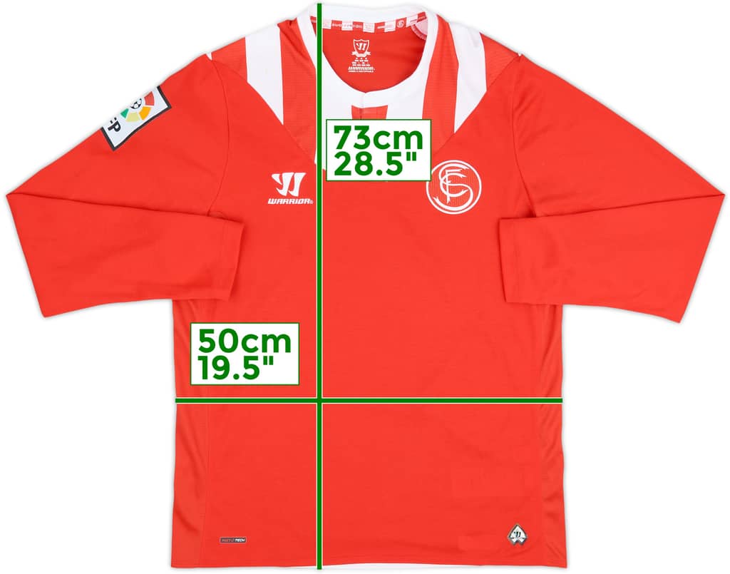 2013-14 Sevilla Away L/S Shirt - 9/10 - (M)