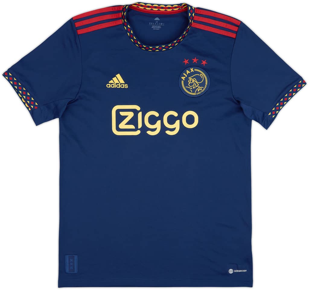 2022-23 Ajax Camiseta Visitante - 10/10 - (M)