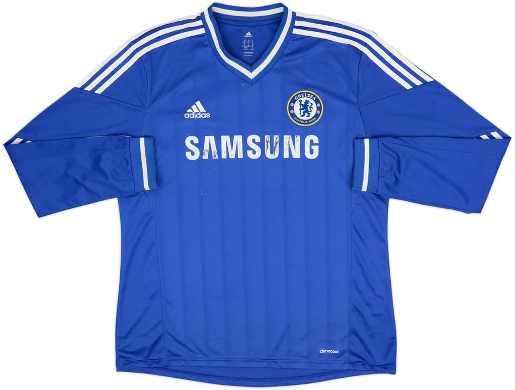 2013-14 Chelsea Home L/S Shirt - 5/10 - (XL)