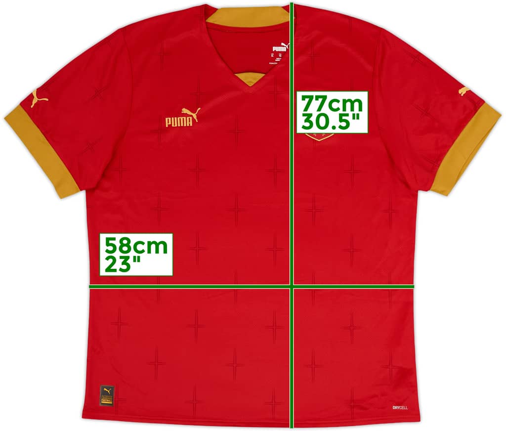 2022-23 Serbia Home Shirt - 10/10 - (XL)