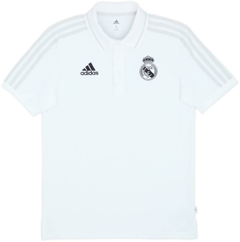 2018-19 Real Madrid adidas Polo Shirt - 7/10 - (S)