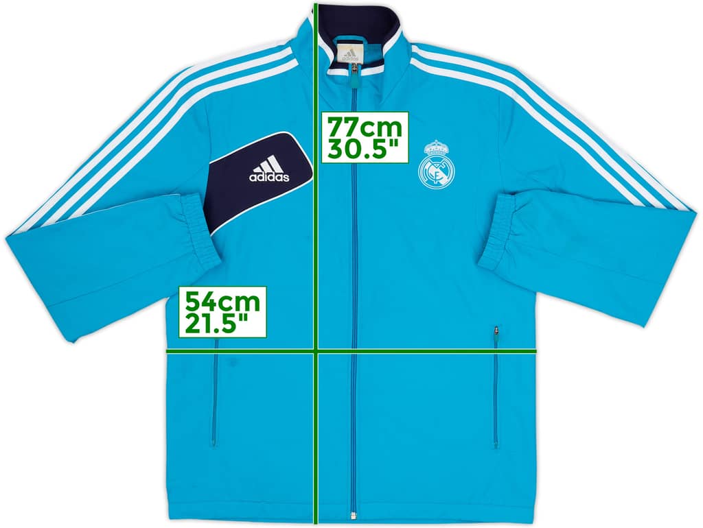 2012-13 Real Madrid adidas Track Jacket - 6/10 - (M)