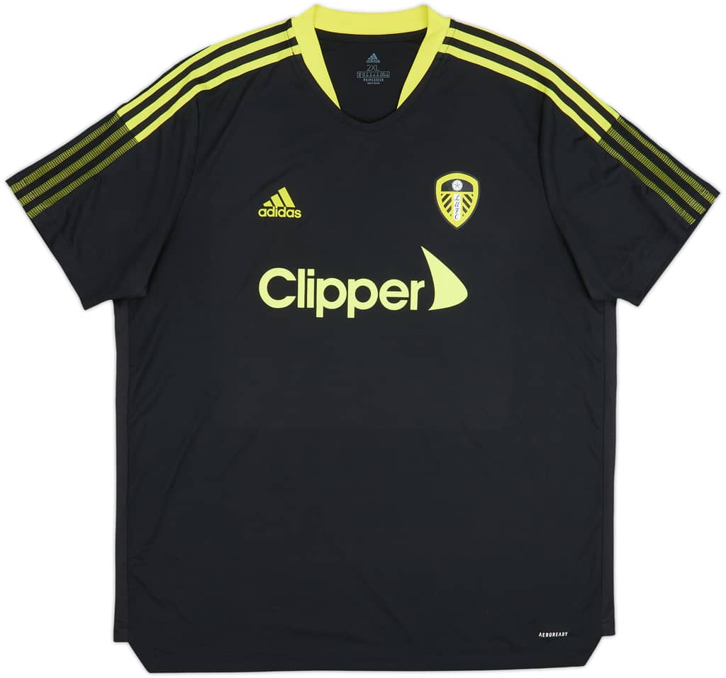 Camiseta adidas de entrenamiento del Leeds 2021-22 - 9/10 - (XXL)