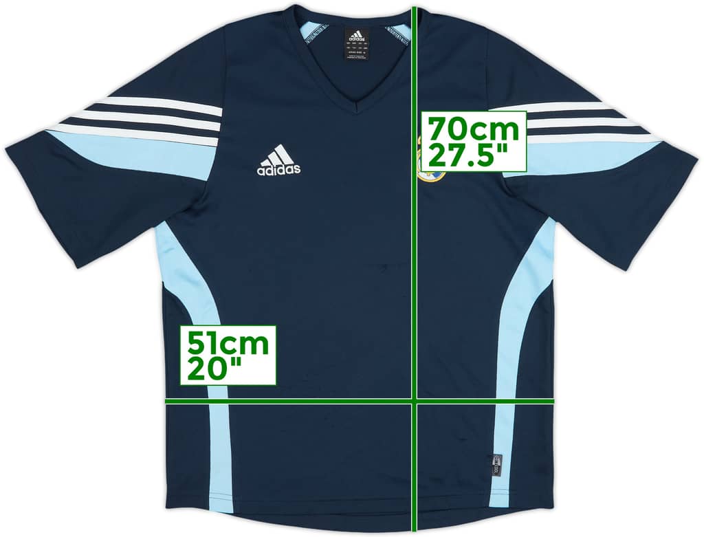 2004-05 Real Madrid adidas Training Shirt - 8/10 - (M)