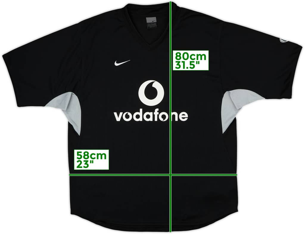 2004-05 Manchester United Nike Training Shirt - 8/10 - (L)