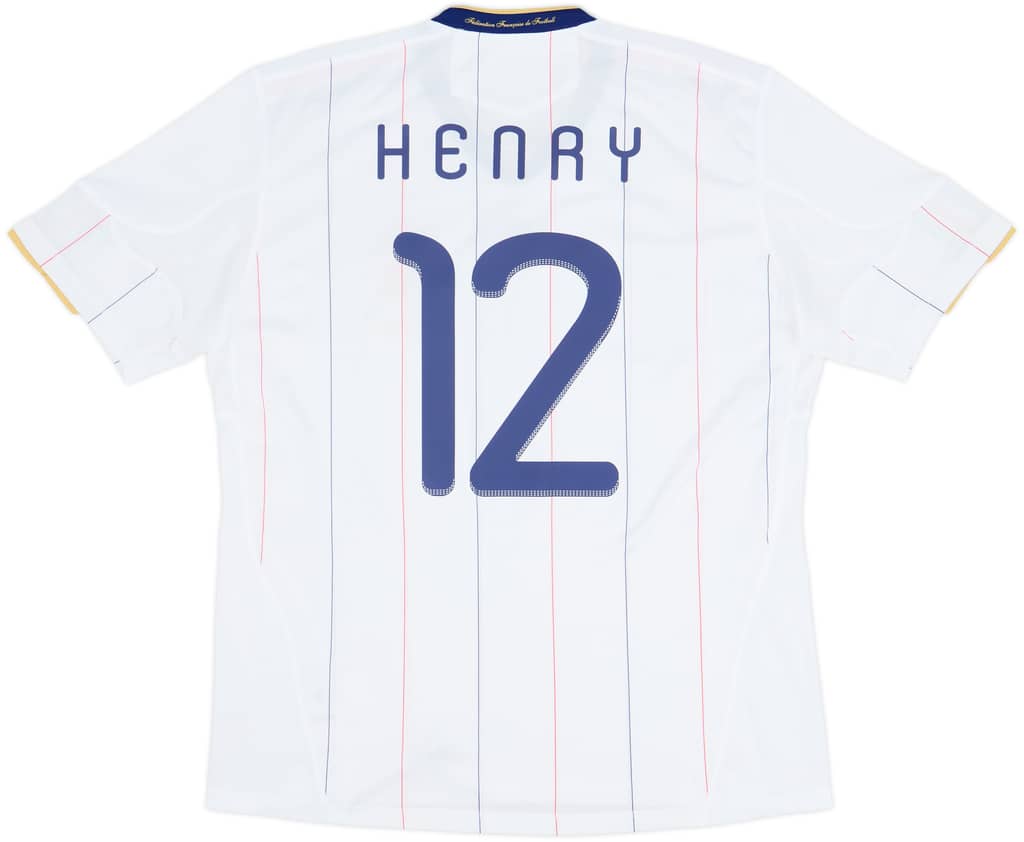 2009-10 France Away Shirt Henry #12