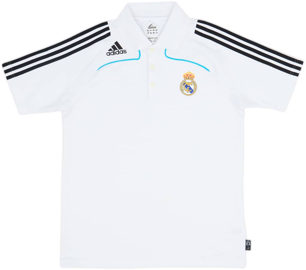 2008-09 Real Madrid adidas Polo Shirt - 7/10 - (M)