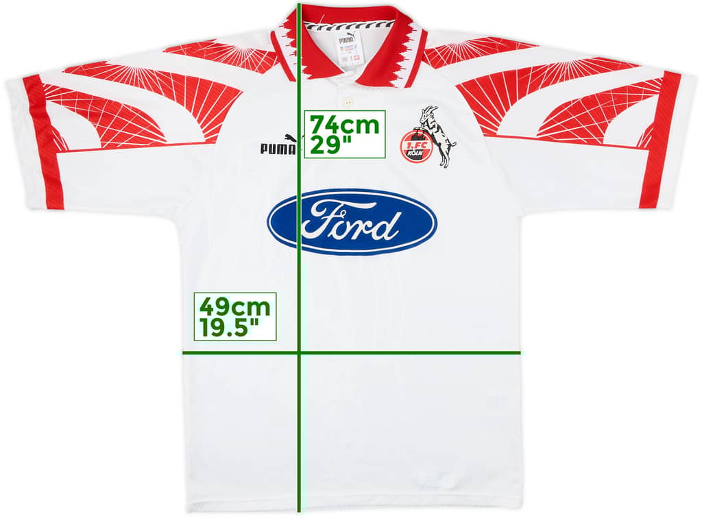 1996-97 FC Koln Home Shirt - 8/10 - (S)