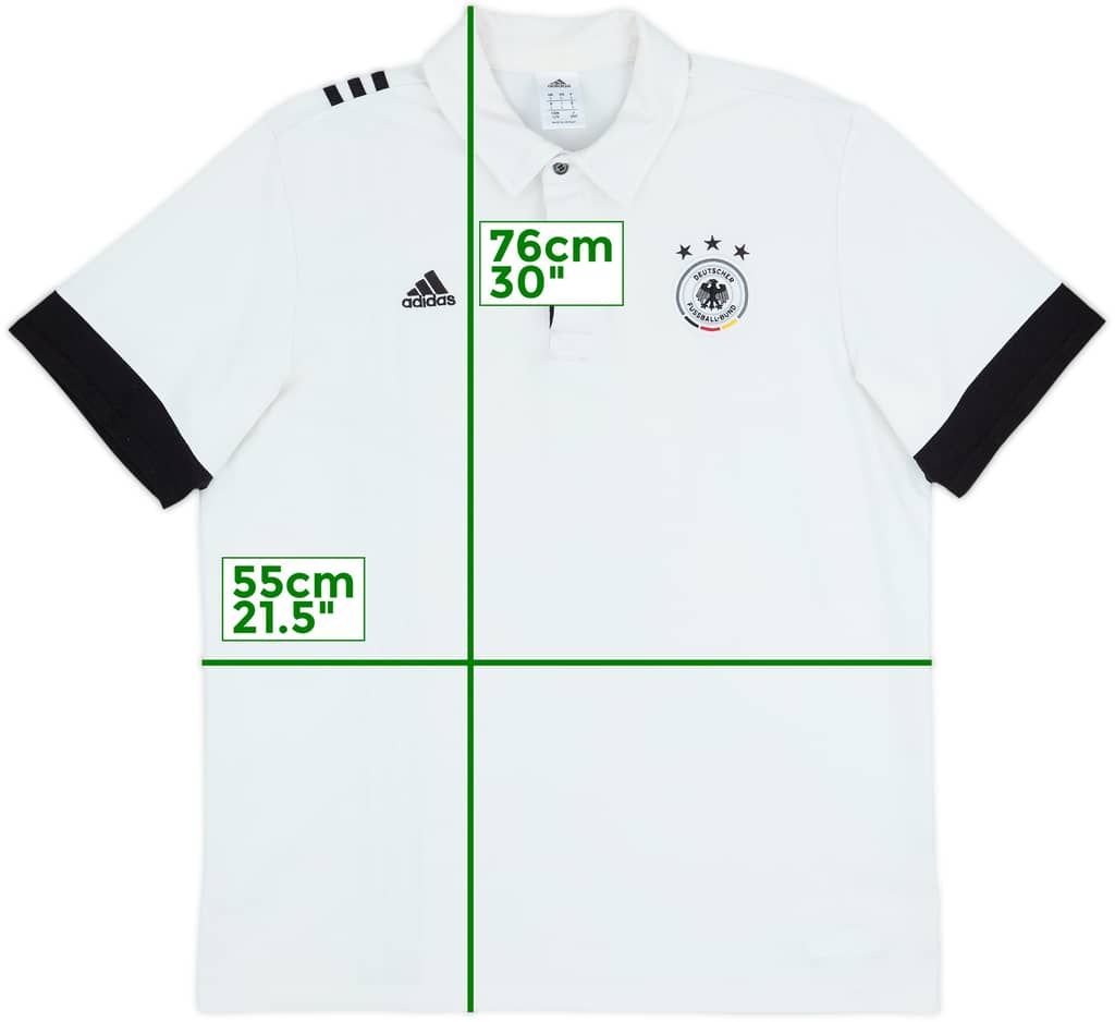 2012-13 Germany adidas Polo Shirt - 8/10 - (L)