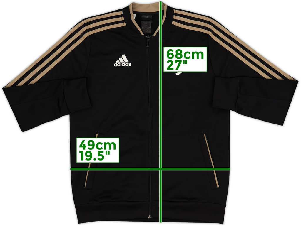 2018-19 Juventus adidas Track Jacket - 8/10 - (L.Boys)