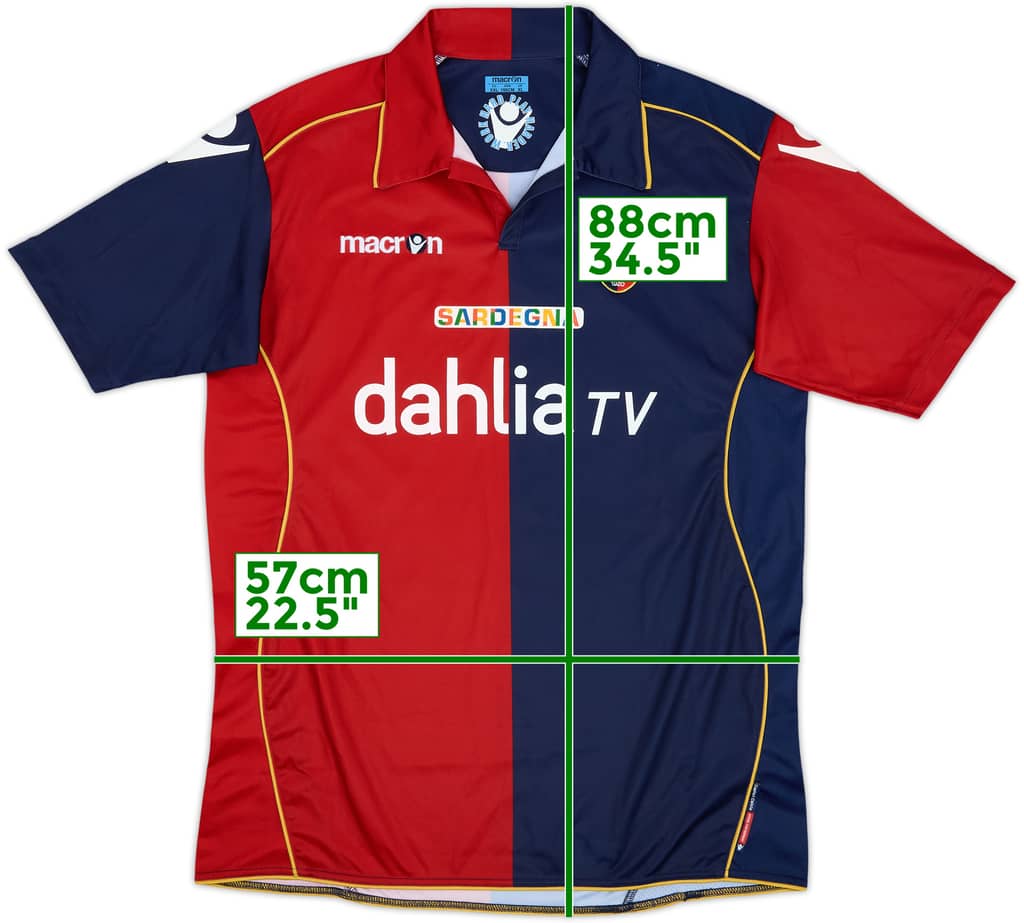 Camiseta de local del Cagliari 2010-11 - 9/10 - (XXL)