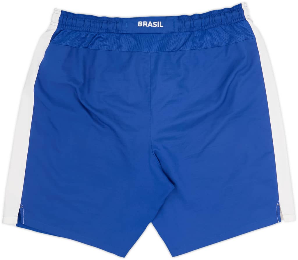 2014-15 Brazil Home Shorts - 7/10 - (XL)
