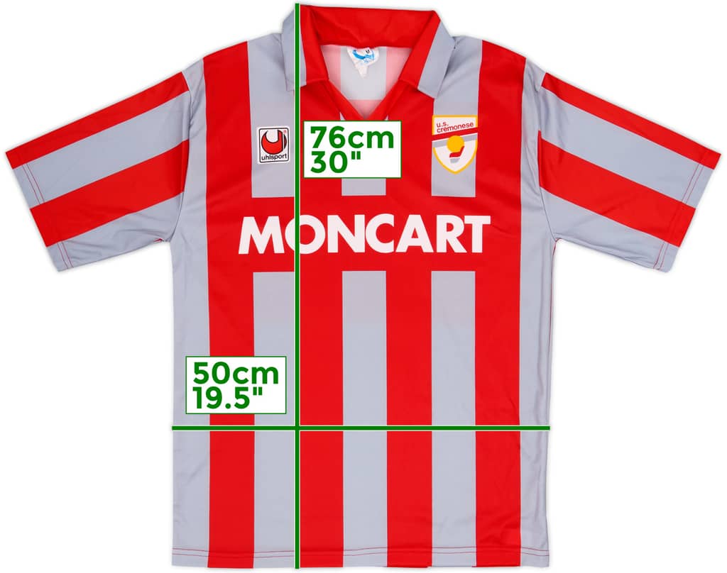 1992-93 Cremonese Home Shirt - 9/10 - (M)