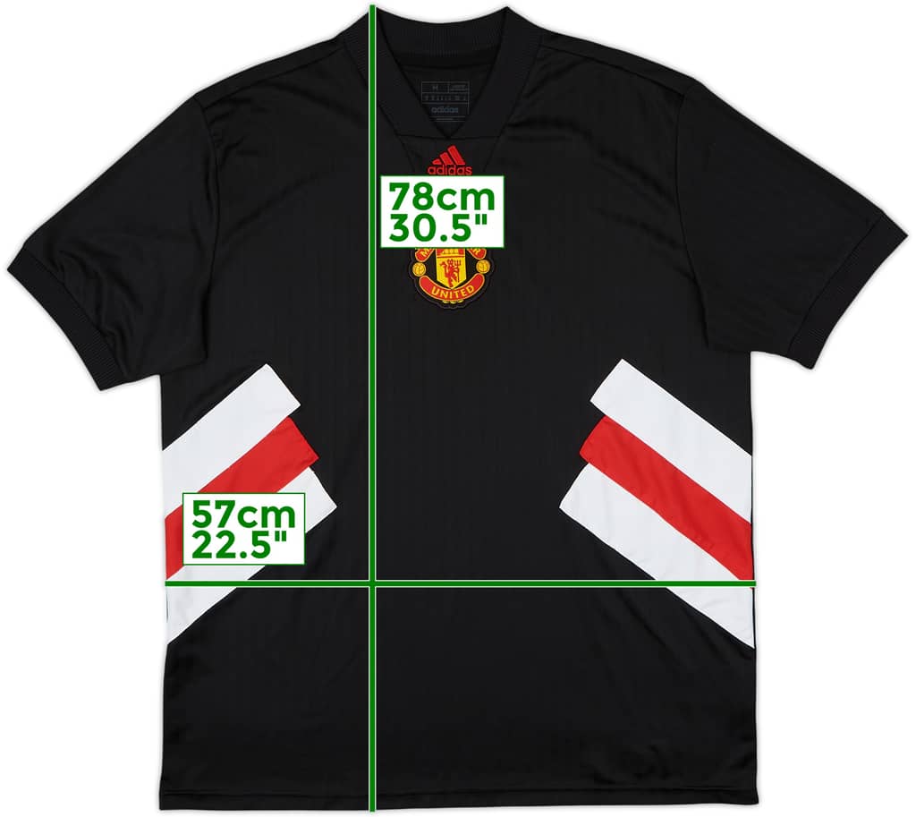 Camiseta de entrenamiento adidas Icons del Manchester United 2022-23 - 8/10 - (M)