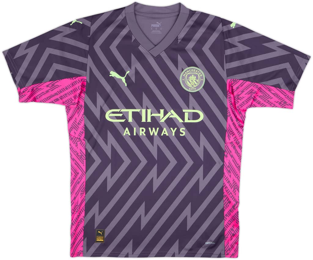Camiseta de portero S/S del Manchester City 2023-24 - 9/10 - (M)