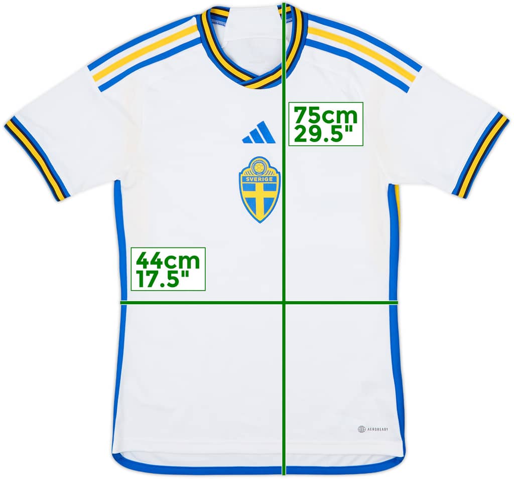 2022-23 Sweden Away Shirt - 10/10 - (S)