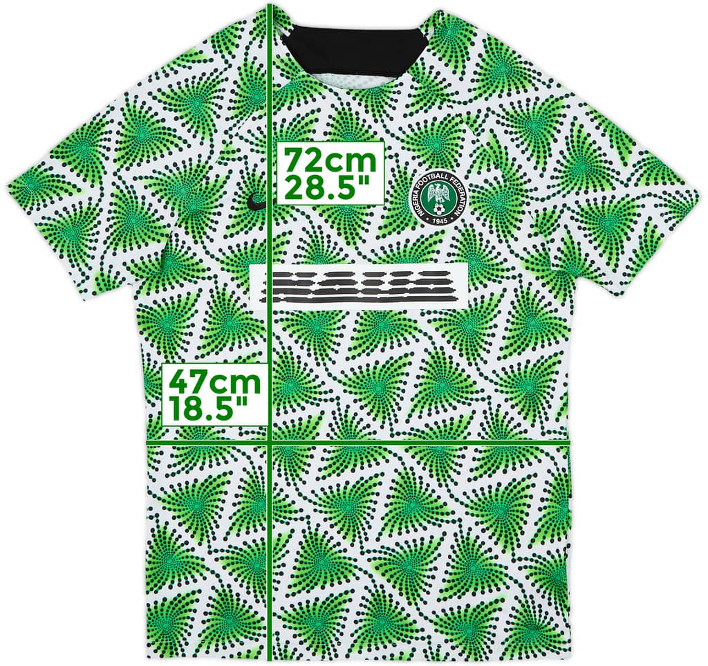 2022-23 Nigeria Nike Training Shirt - 8/10 - (M)