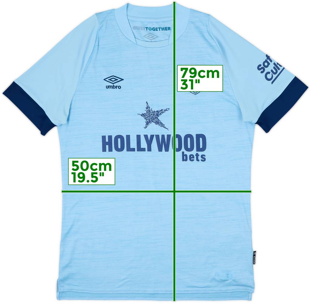 Camiseta de visitante del Brentford 2022-24 - 8/10 - (M)