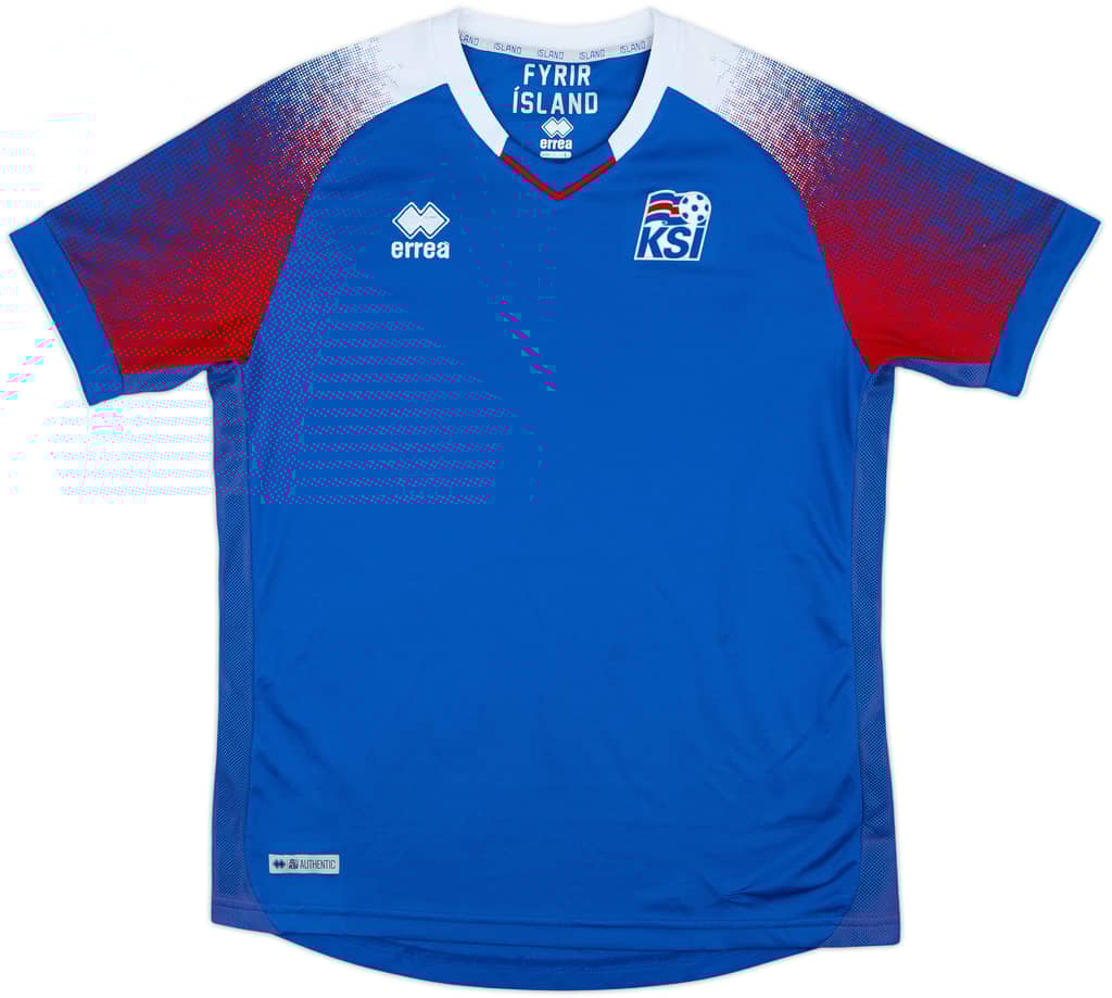 2018-19 Iceland Home Shirt - 8/10 - (L)