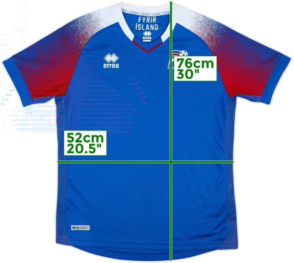 2018-19 Iceland Home Shirt - 8/10 - (L)