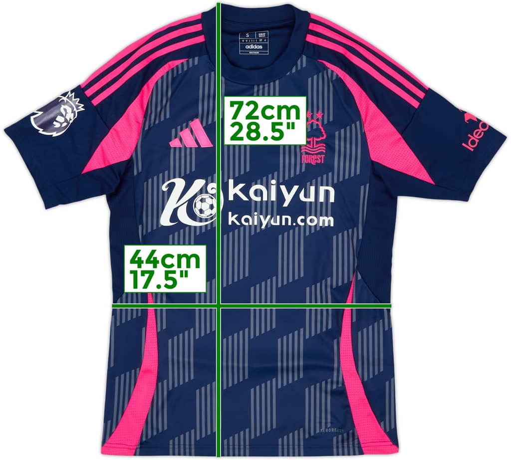 2024-25 Nottingham Forest Away Shirt - 10/10 - (S)