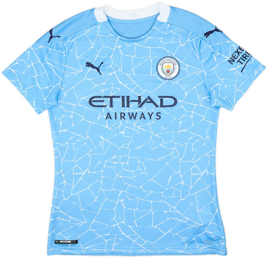 2020-21 Manchester City Camiseta Local - 9/10 - (De Mujer S)