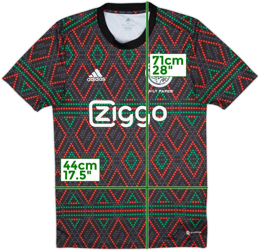 Camiseta de entrenamiento adidas del Ajax 2022-23 - 9/10 - (XS)