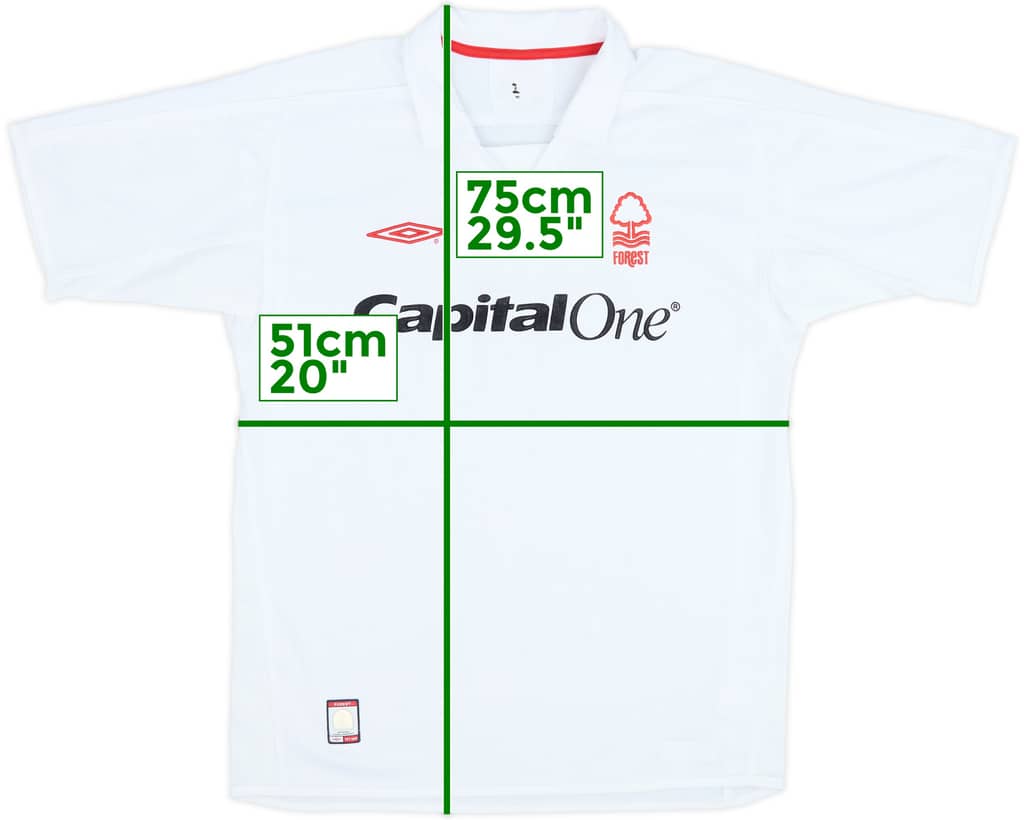 2003-04 Nottingham Forest Away Shirt - 8/10 - (M)