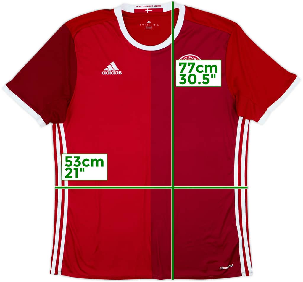 2015-16 Dinamarca Camiseta Local - 9/10 - (L)