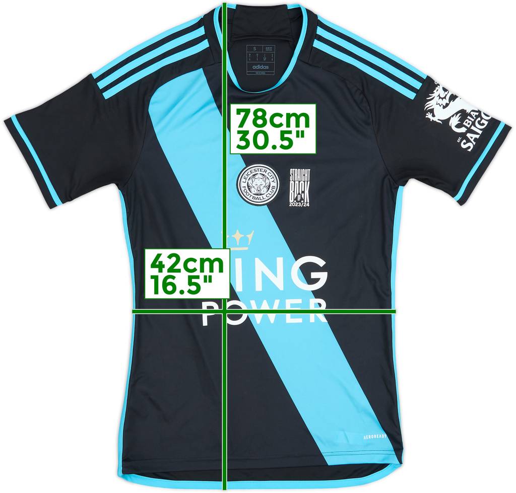 2023-24 Leicester Camiseta Visitante - 9/10 - (S)